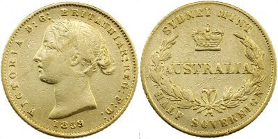 Sydney Mint Half Sovereigns