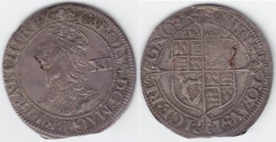 The Cylinder Press and an English Civil War Shilling from York